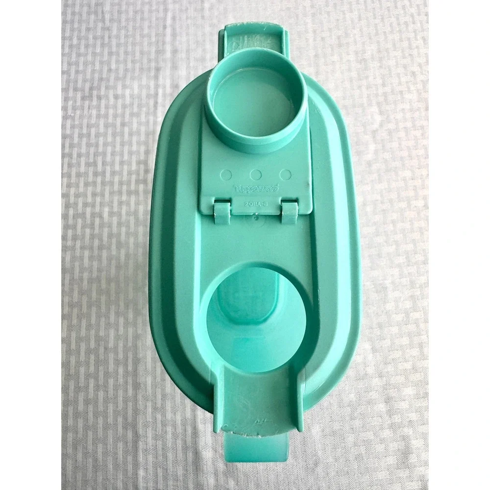 Vintage Tupperware Rubbermaid Pitcher Lot‎ Teal Blue Brown Retro Kitchenware 3pc